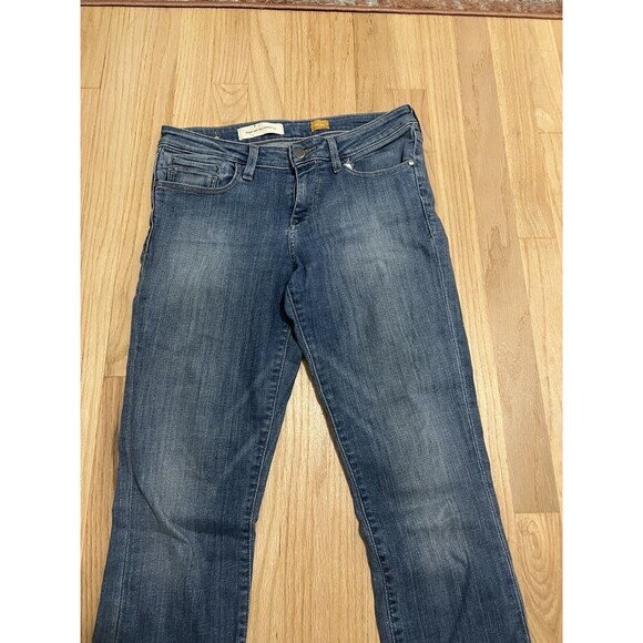 Pilcro Letterpress‎ Denim Jeans Size 29 Blue Wash Bootcut Mid Rise - Picture 2 of 5